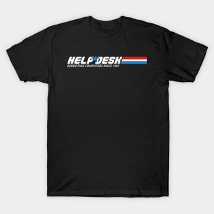 HELP DESK - REBOOTING COMPUTERS SINCE 1961 T-Shirt